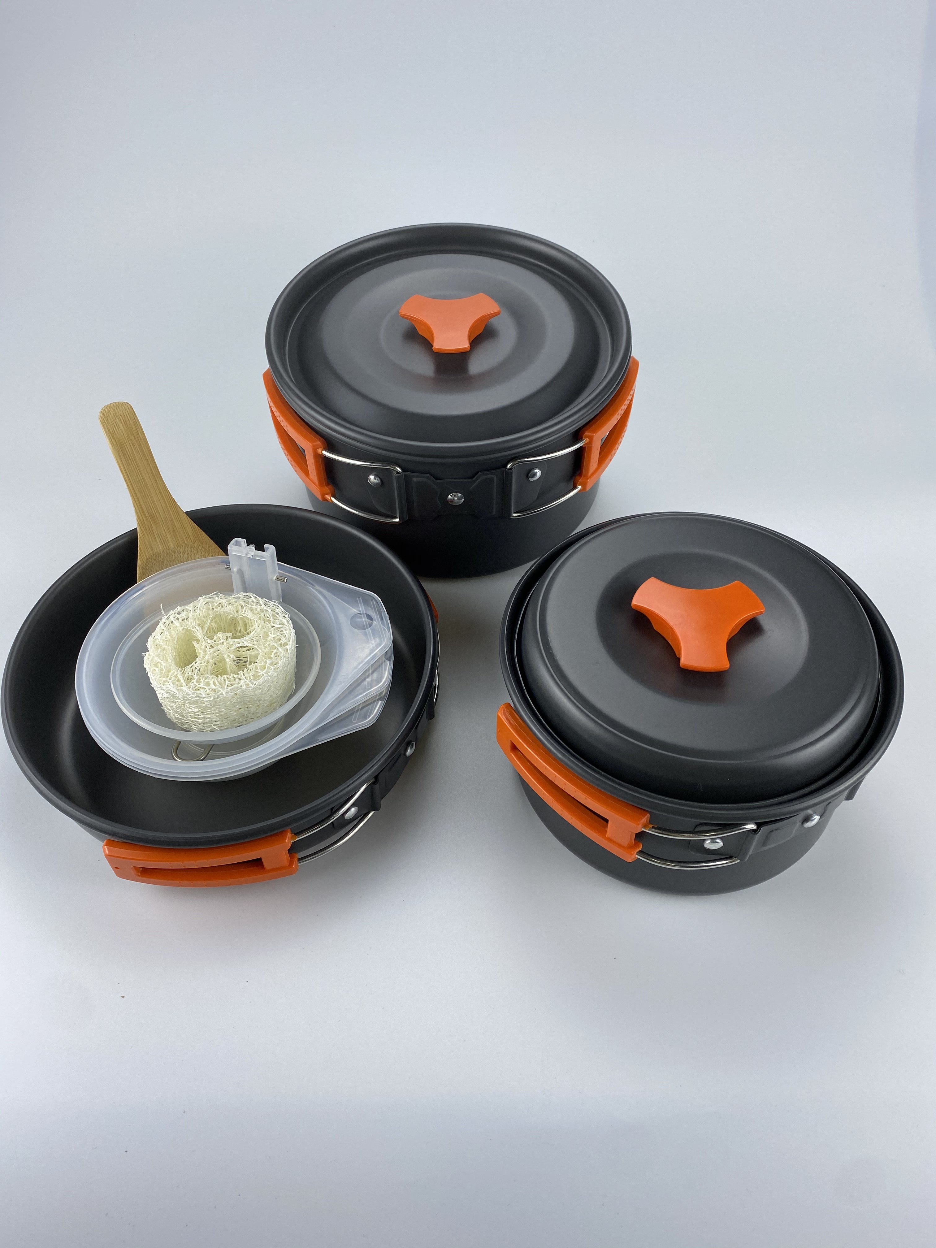 Ds300 Portable Camping Set Pot Picnic Barbecue Set Pot 2-3 People Outdoor Camping Supplies Set Pot Wholesale undefined