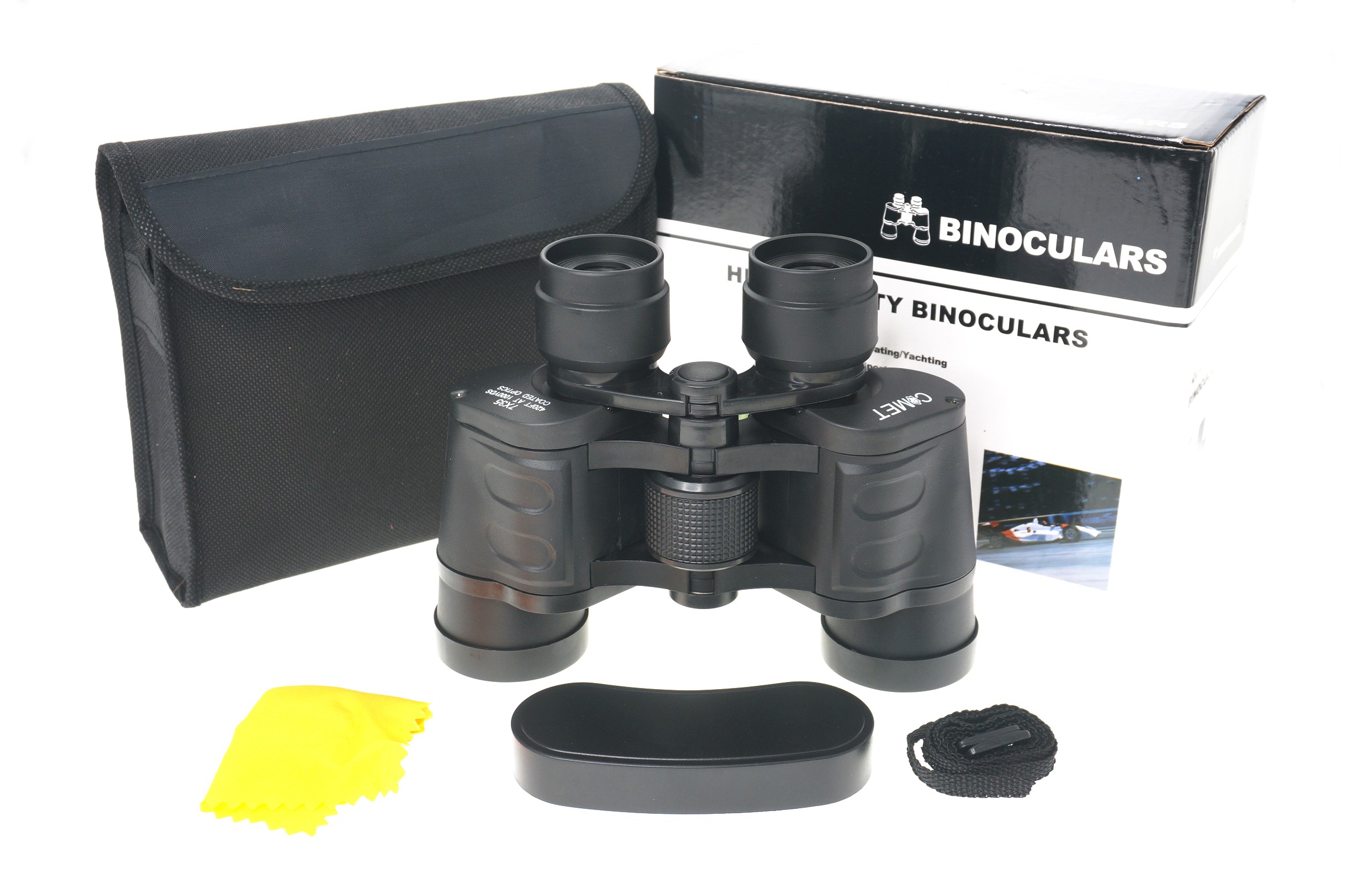 COMET Factory direct sale 20X35 high cost performance telescope JXC735 Black two-finger print detail image 1