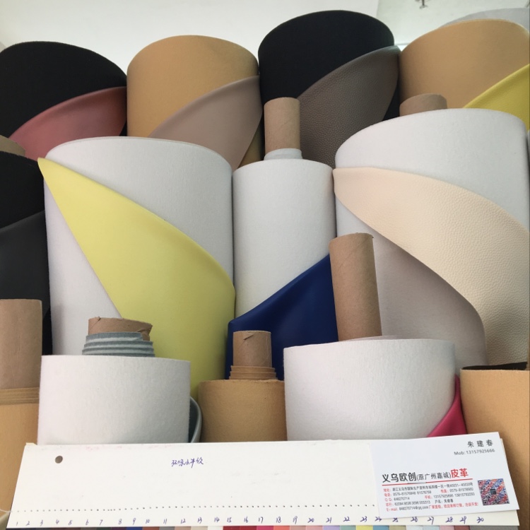Eco-friendly calfskin factory direct sales, hot-selling new PVC leather, large stock of high, medium and low grade luggage, sofa, shoe materials and fabrics