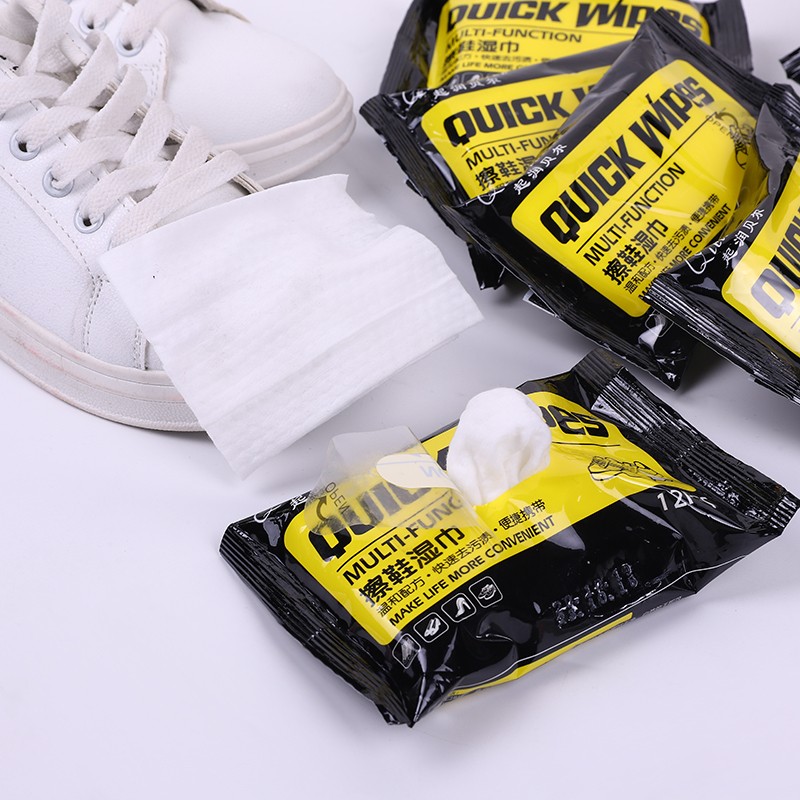 5包擦鞋湿巾12片小白鞋清洁湿巾擦鞋专用加厚水刺布擦鞋神器拍下一份发5包详情8