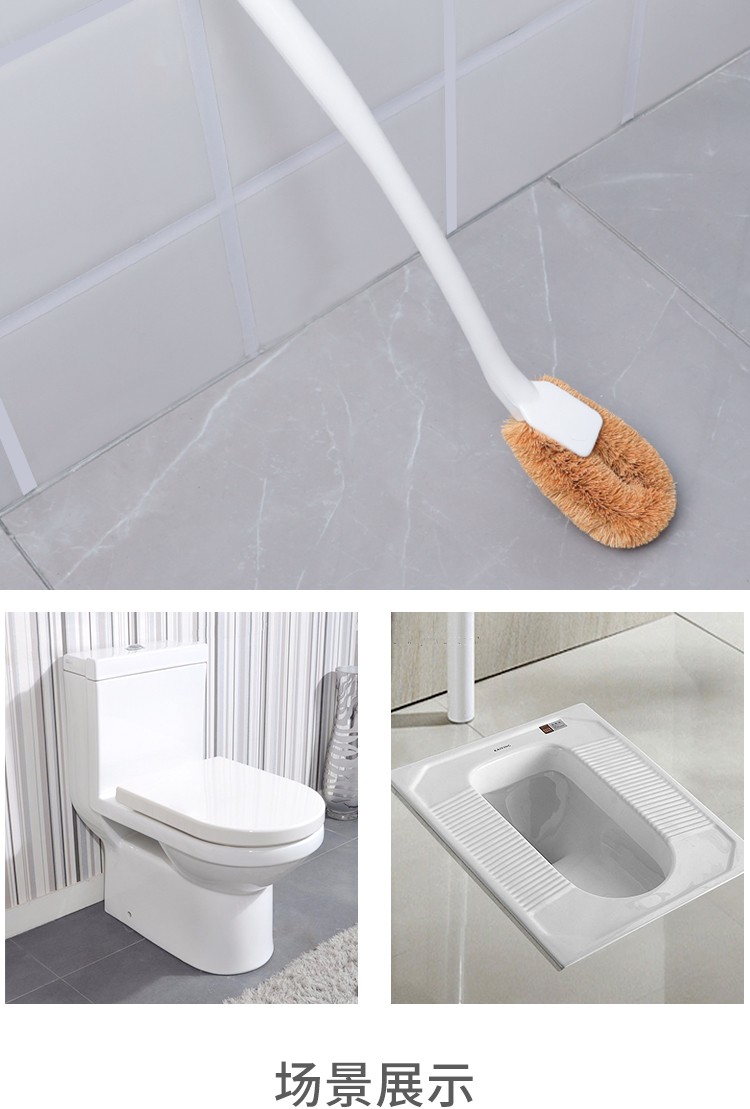 LO日本长柄棕毛马桶刷详情图8