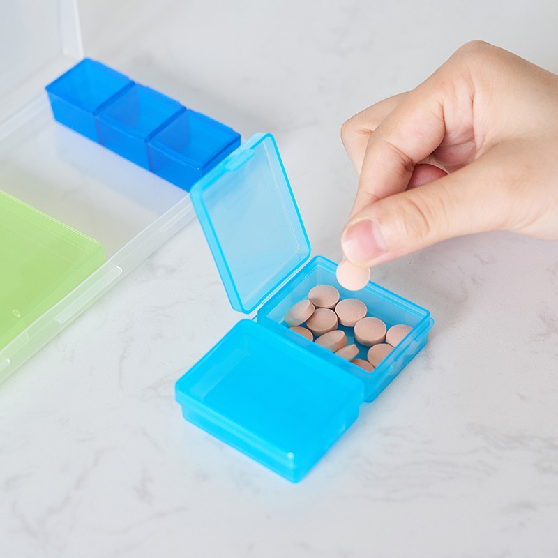 YAMADA日本分格药盒杂物收纳盒详情图2