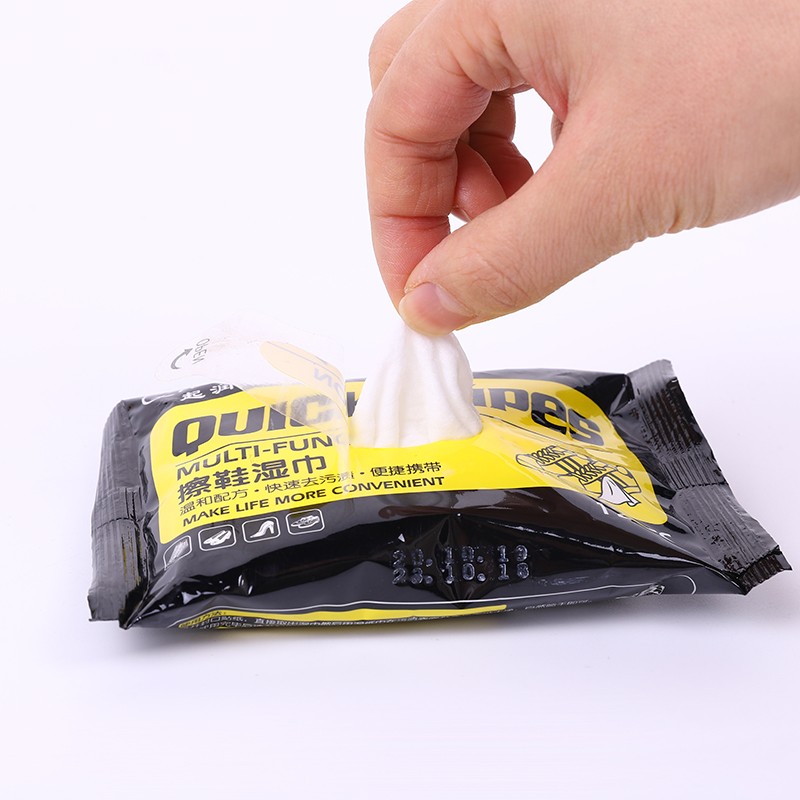 5包擦鞋湿巾12片小白鞋清洁湿巾擦鞋专用加厚水刺布擦鞋神器拍下一份发5包详情5