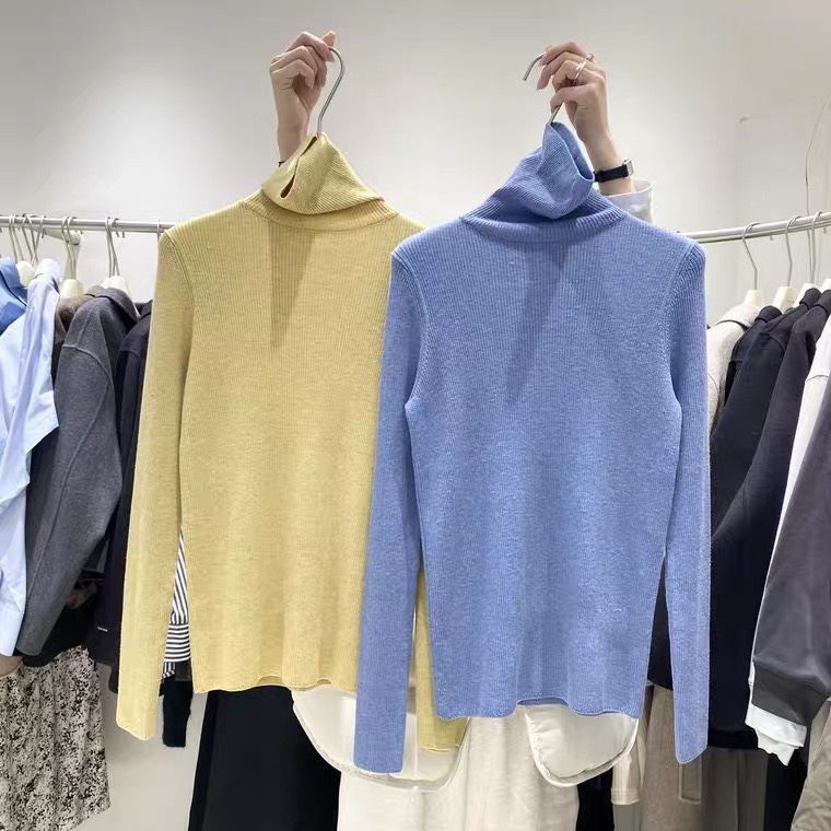 韩版高领打底衫
