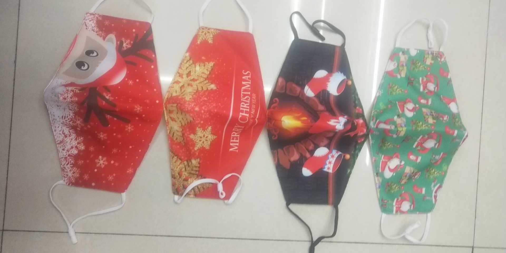 印花涤棉口罩详情图3