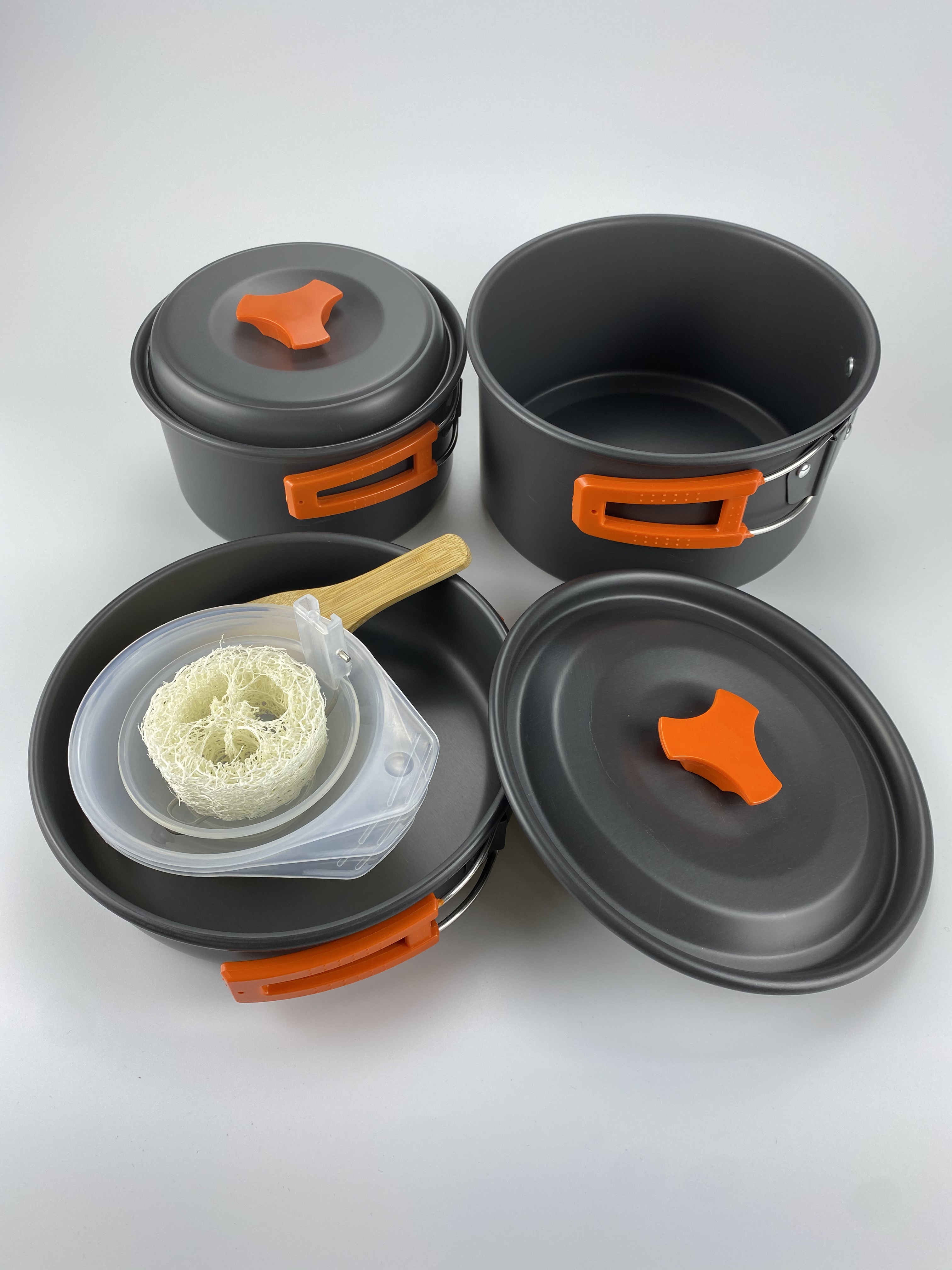 Ds300 Portable Camping Set Pot Picnic Barbecue Set Pot 2-3 People Outdoor Camping Supplies Set Pot Wholesale Application Scenario