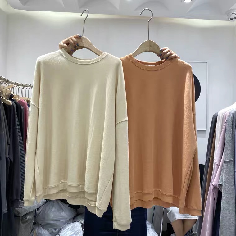 纯色长袖产品图