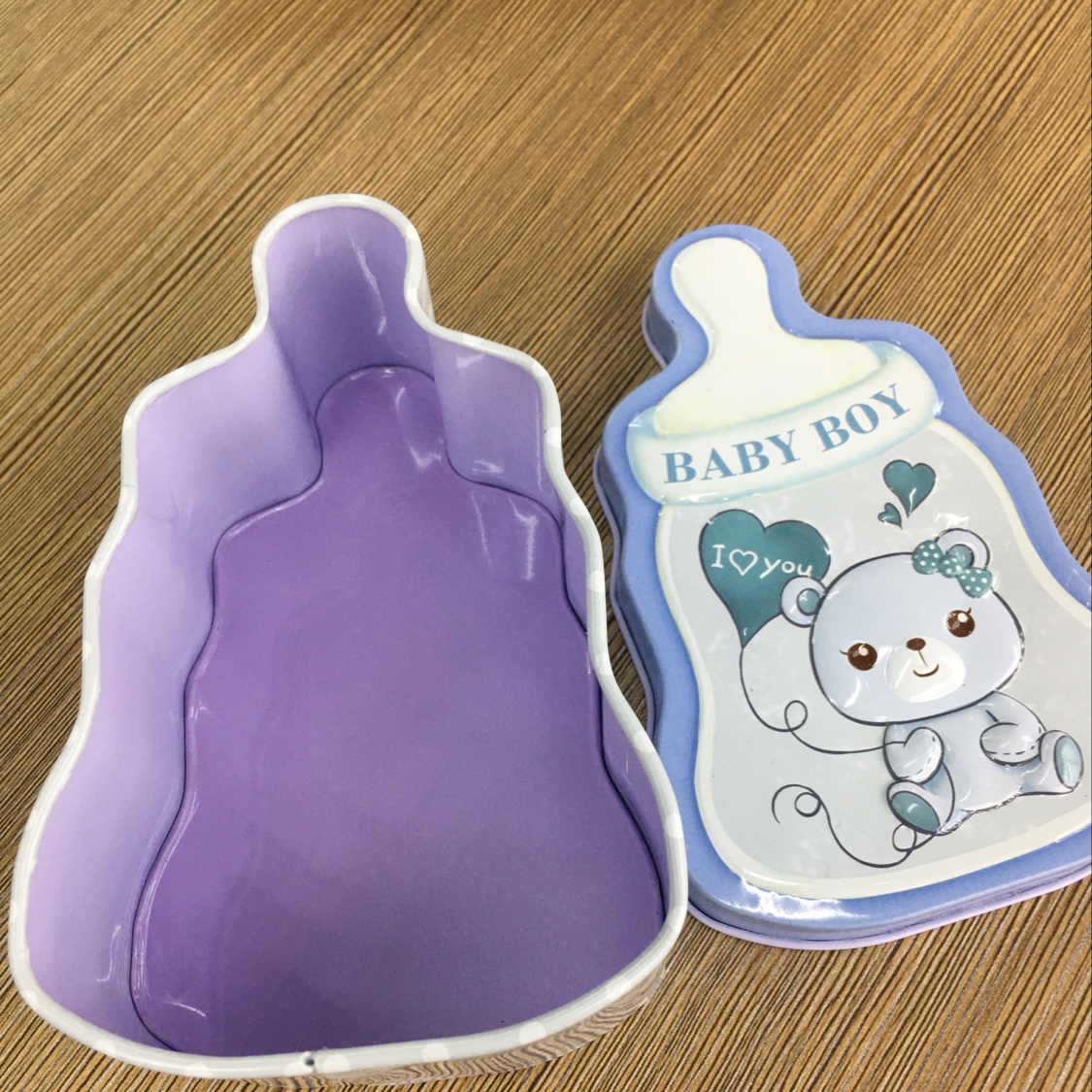 奶瓶型男宝收纳盒细节图