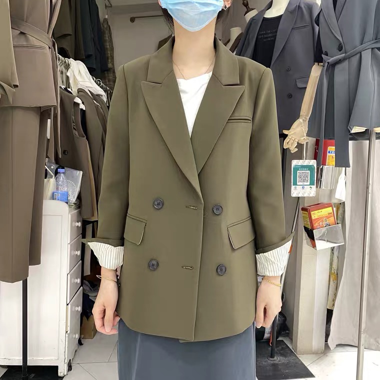 韩版西装外套宽松
