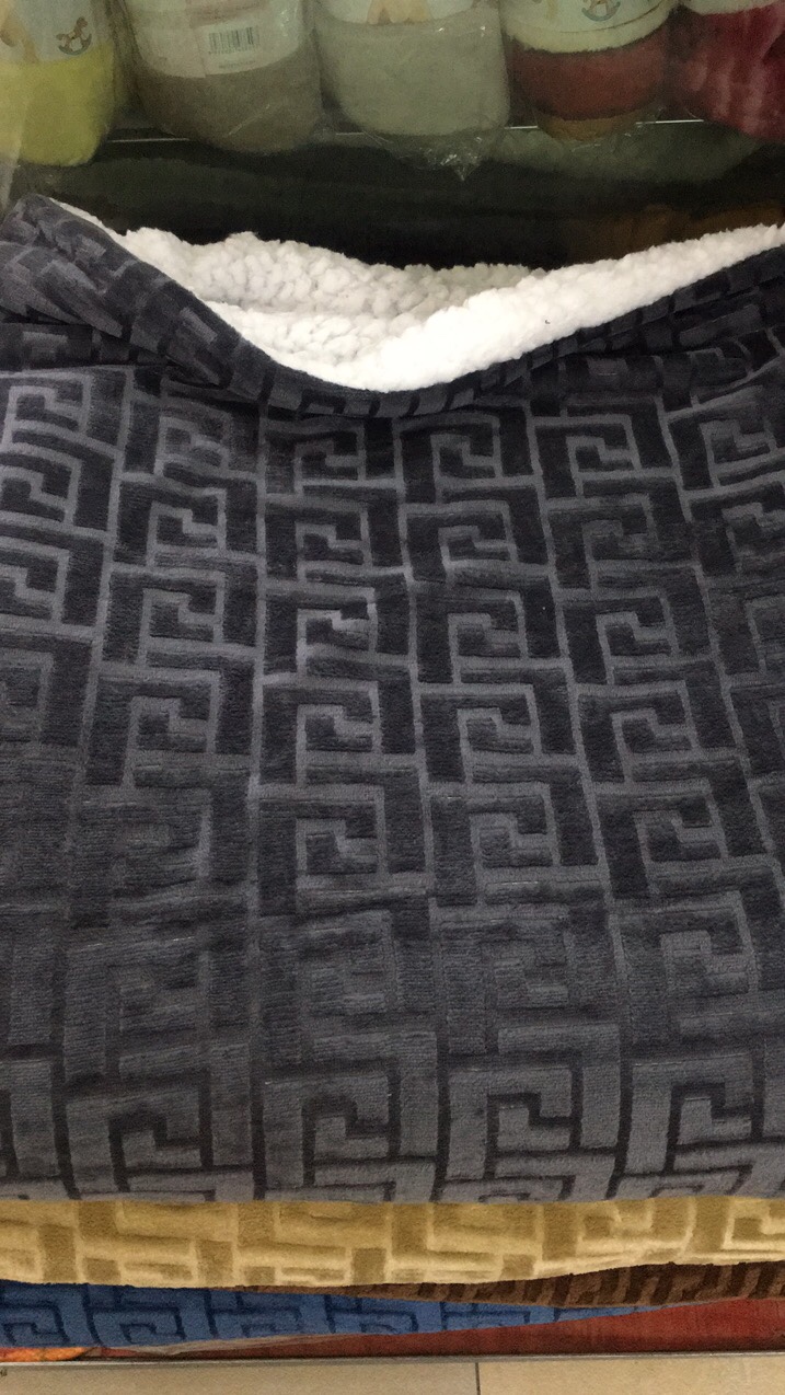 Brushed double blanket thumbnail