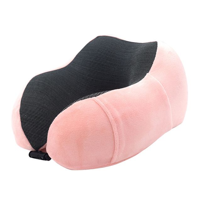 U Shaped Memory Foam Neck Pillows Soft Slow Rebound Space Travel Pillow Solid Neck Cervical Healthcare Bedding Pillows thumbnail