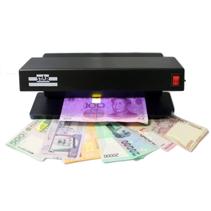 验钞机TK-2028紫光验钞灯 双紫外线灯荧光灯 台式验钞灯 验钞机点钞机验钞机巴基斯坦货币机器详情图2