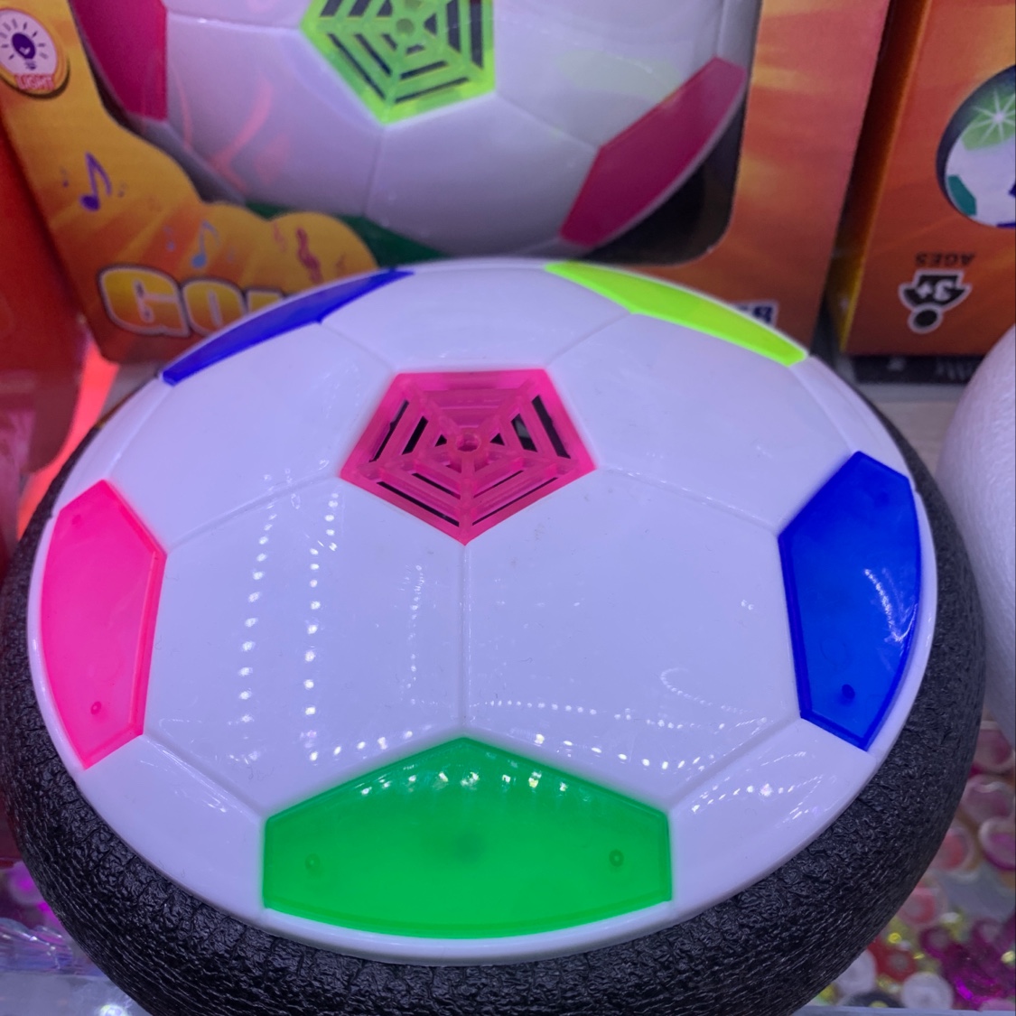 Suspended football luminous toy by Yuanhuang Electronics