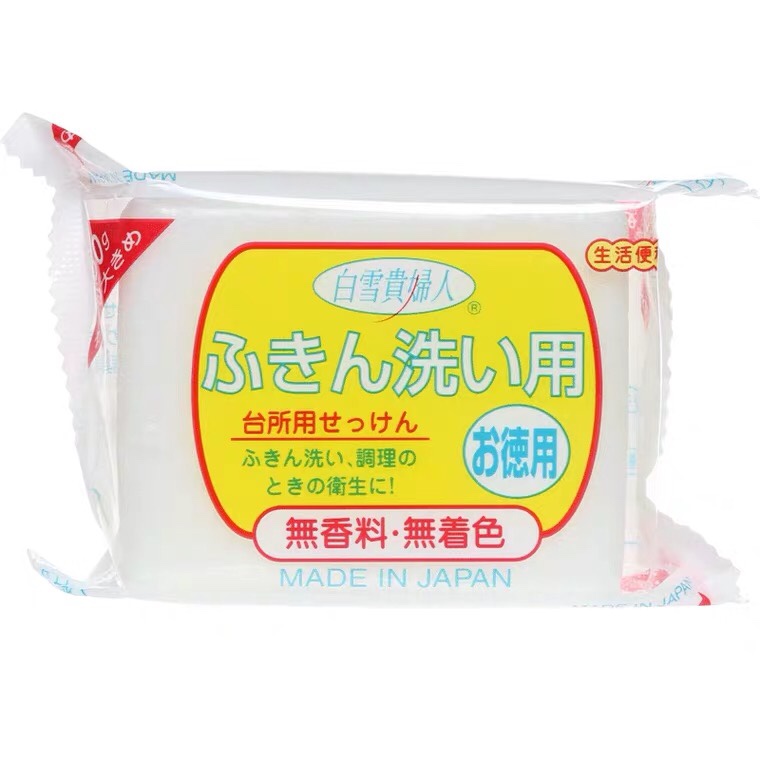 日本进口厨房家用去油污皂去味皂清洁肥皂去腥不伤手洗手皂详情图2