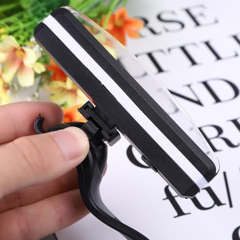 Factory direct sales of bicycle long strip taillights, mountain bike safety warning lights, backpack lights and night riding equipment detail image 4