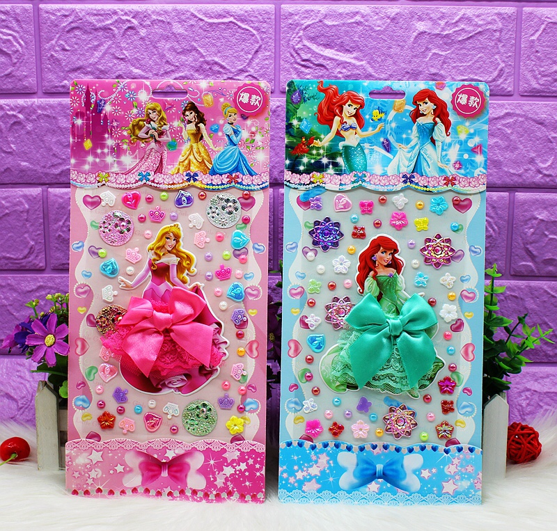 HE princess dress diamond sticker undefined