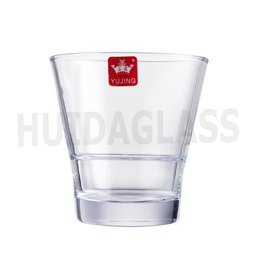 Yiwu Good Goods Huida Glass High Quality Ultra White Glass 320Ml Conical Glass Beer Glass Drink Glass Milk Glass Juice Glass Whiskey Glass Yja1509 Application Scenario