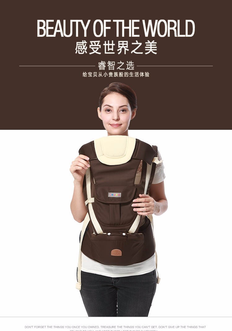 Double Shoulder Baby Carrier Multi-Functional Summer Carrier New Four Seasons General Carrier Direct Sales For Mothers And Infants full figure
