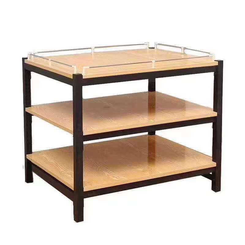 货架 超市货架 超市粮油架 促销木堆 促销台详情图1