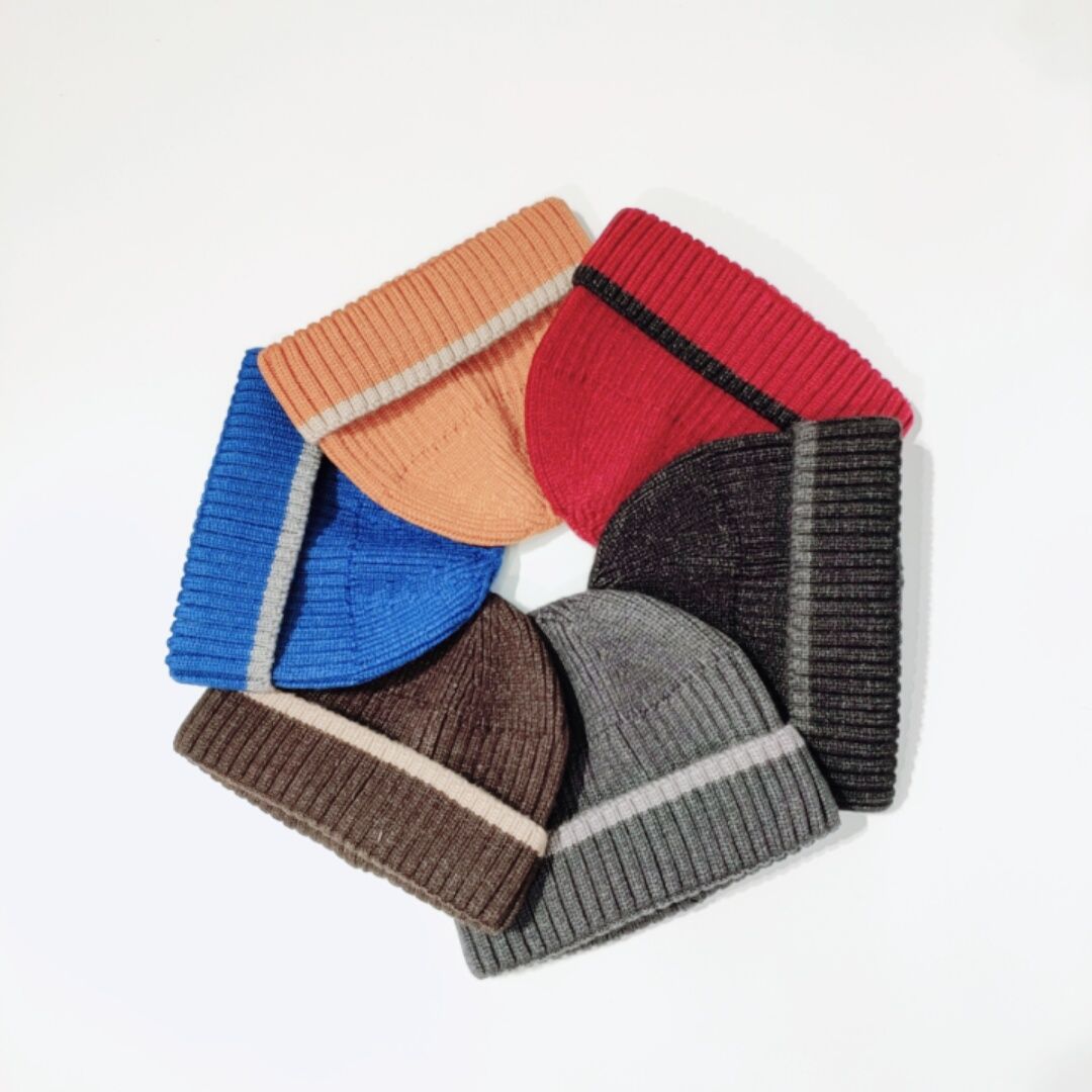 Colored  Knitted hat thumbnail