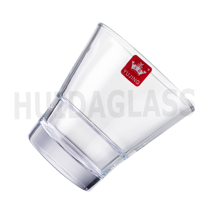 Yiwu Good Goods Huida Glass High Quality Ultra White Glass 320Ml Conical Glass Beer Glass Drink Glass Milk Glass Juice Glass Whiskey Glass Yja1509 undefined