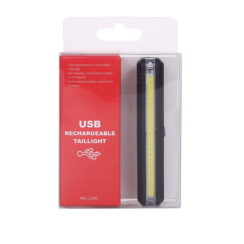 Factory direct sales of bicycle long strip taillights, mountain bike safety warning lights, backpack lights and night riding equipment detail image 2