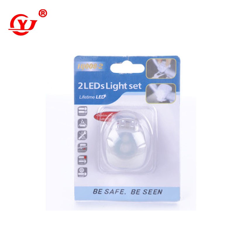 Factory direct sales of USB charging night riding warning lights, mountain bike LED waterproof headlights in stock for wholesale detail image 4