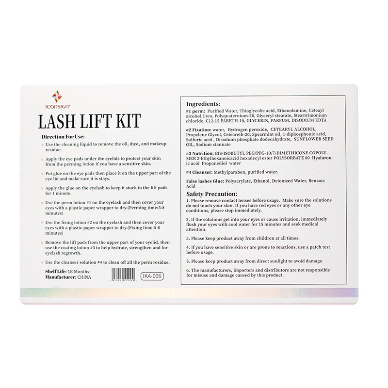 Ecksil Eyelash Ironing Set undefined