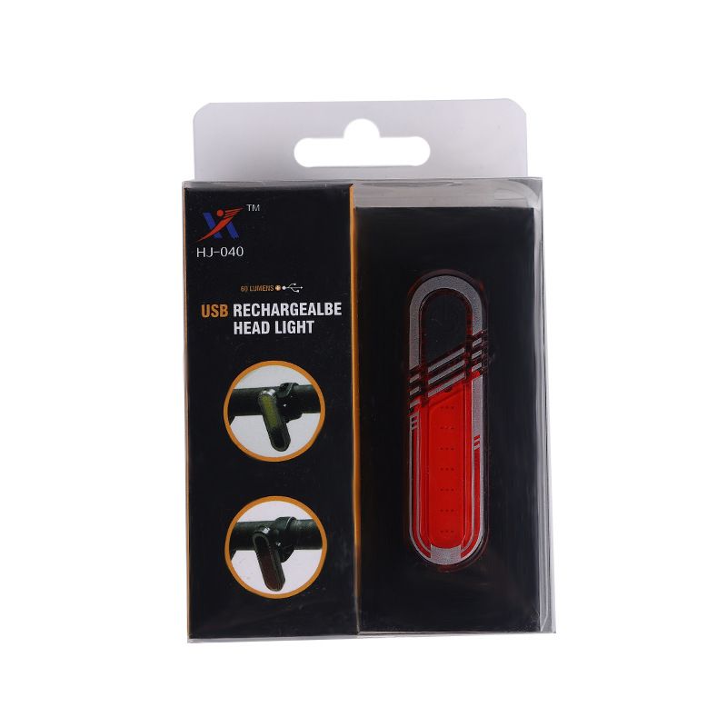 Night warning light, bicycle luminous rear light, bicycle reflective taillight, creative night mountain bike