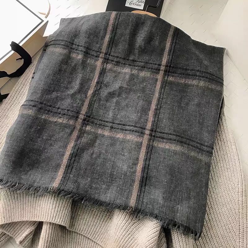 Women's Shawl Autumn And Winter Coats All Match Slim Casual Explosive Scarf