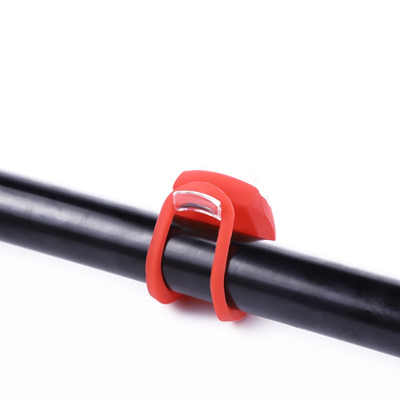 Factory direct sales of USB charging night riding warning lights, mountain bike LED waterproof headlights in stock for wholesale detail image 1