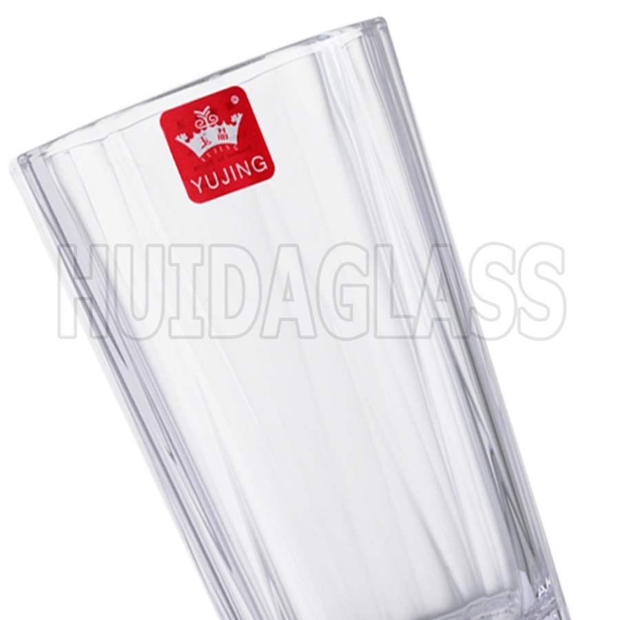 Yiwu Good Goods Huida Glass High Quality 290Ml Beer Glass Drink Cup Milk Cup Juice Cup Yja1505-2 undefined