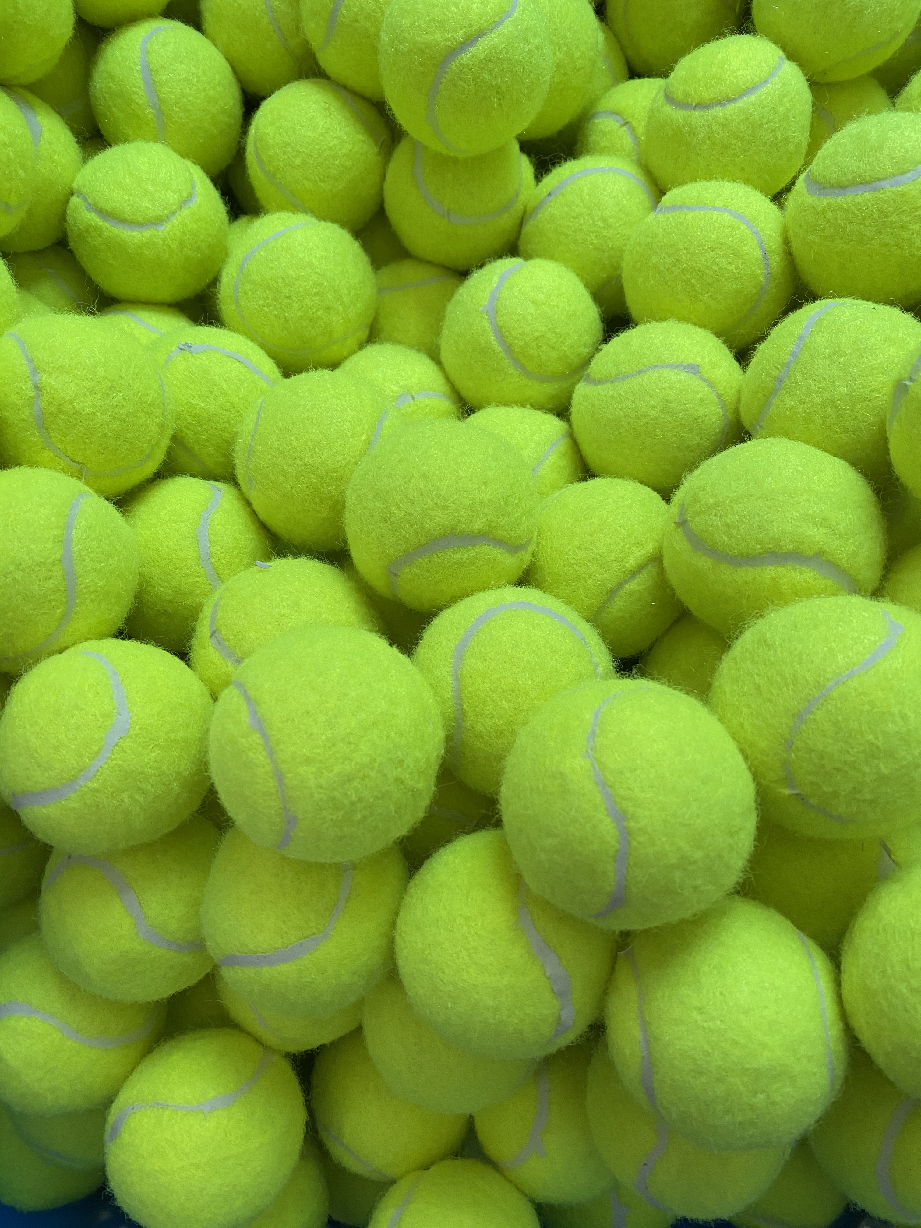 网球厂家供应一级练习网球 1米弹力训练网球 比赛训练化纤网球详情图2
