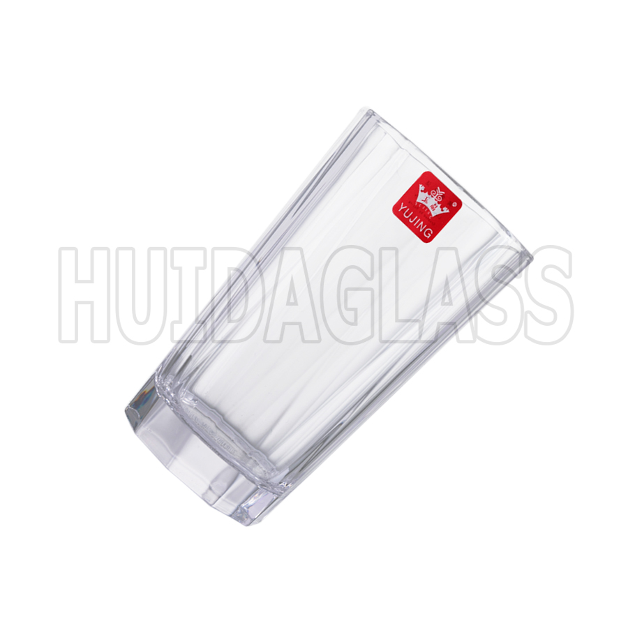 Yiwu Good Goods Huida Glass High Quality 290Ml Beer Glass Drink Cup Milk Cup Juice Cup Yja1505-2 Specification drawing