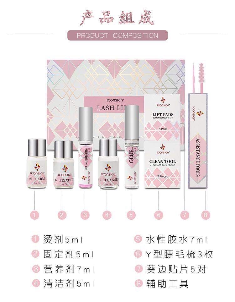 Ecksil Eyelash Ironing Set Application Scenario