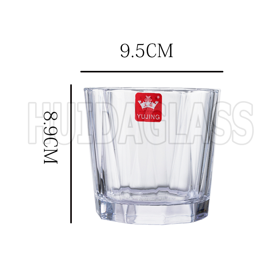 义乌好货惠达玻璃高质量超白玻璃350ml啤酒杯 白酒杯 饮料杯 牛奶杯 果汁杯YJA1505-1