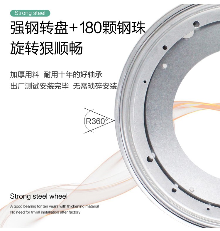 The new five-layer circular rotating bookshelf, ZX-1469, with a diameter of 46CM, features a 360-degree floor-standing design for children and babies, a simple picture book storage rack, and a simple student bookcase for home use detail image 12