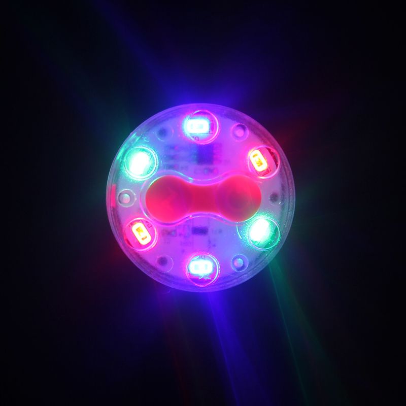 USB charging waterproof warning light Bicycle tail light cycling accessories mountain bike night riding tail light flashing round at night
