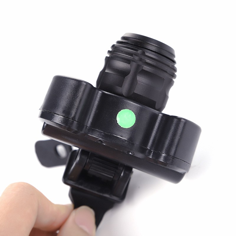 Factory direct sales of new mountain bike LED waterproof headlights, USB charging night riding warning lights wholesale detail image 3