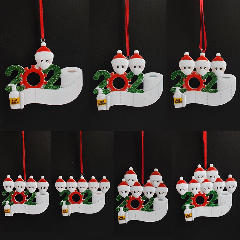 跨境亚马逊速卖通爆款 树脂手工立体 DIY面罩雪人圣诞挂件现