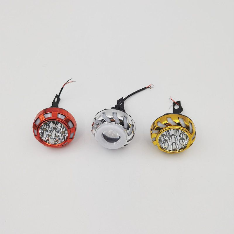 Spotlights Modified motorcycle headlights LED headlights ultra bright Electroplated motorcycle headlights fixed foreign trade lights thumbnail