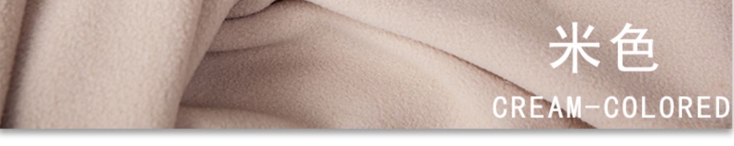 Wholesale of double-sided ultra-fine polar fleece fabric for gloves, fleece, home wear and knitted fabric detail image 6