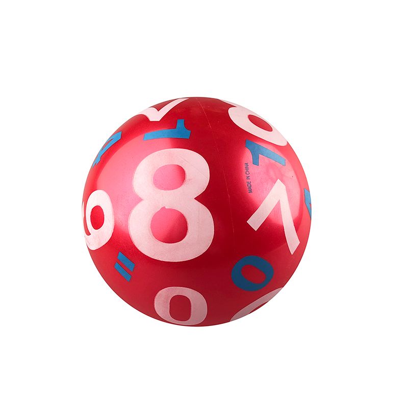 22cm PVC water polo toy ball full page printing labeling thumbnail