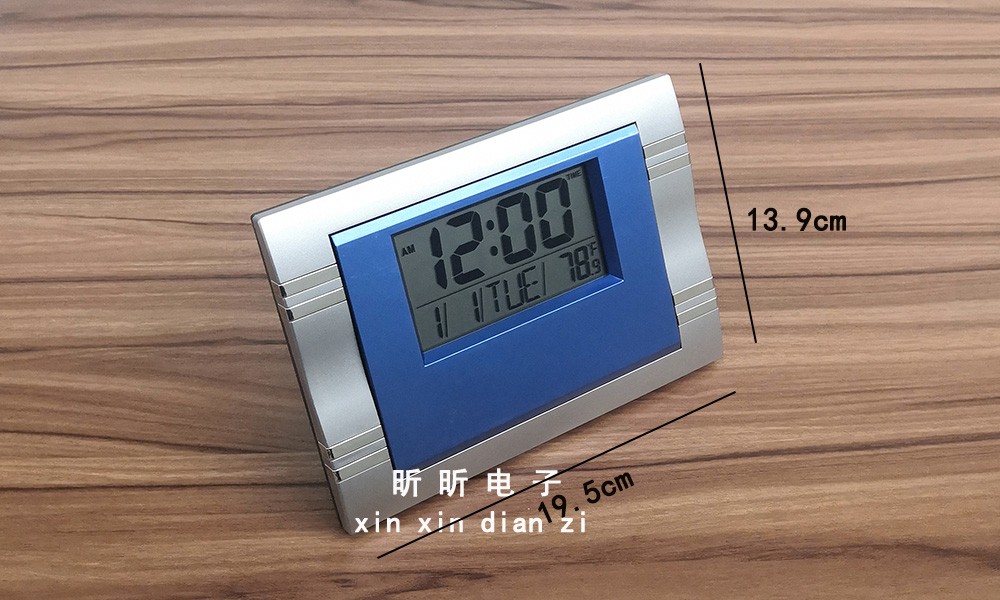 6605万年历电子钟多功能大字钟挂壁时钟详情6