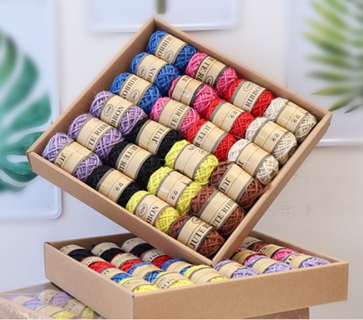 DIY twine colored twine packing material thumbnail