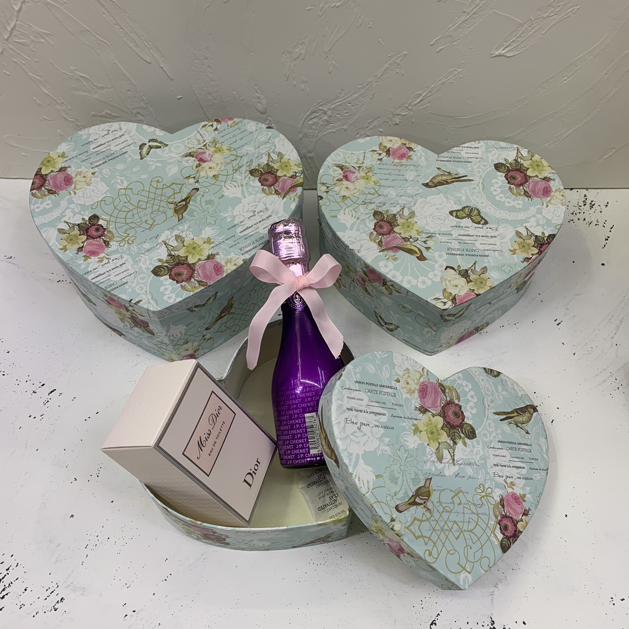 情人节碎花桃心