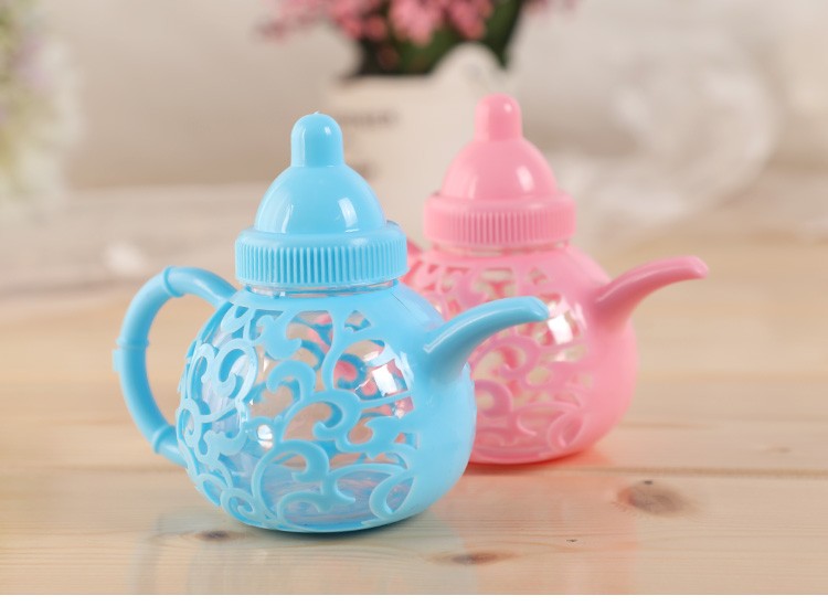 Teapot-shaped candy box, electroplated gold plastic wedding candy box, best-selling candy box on AliExpress detail image 11