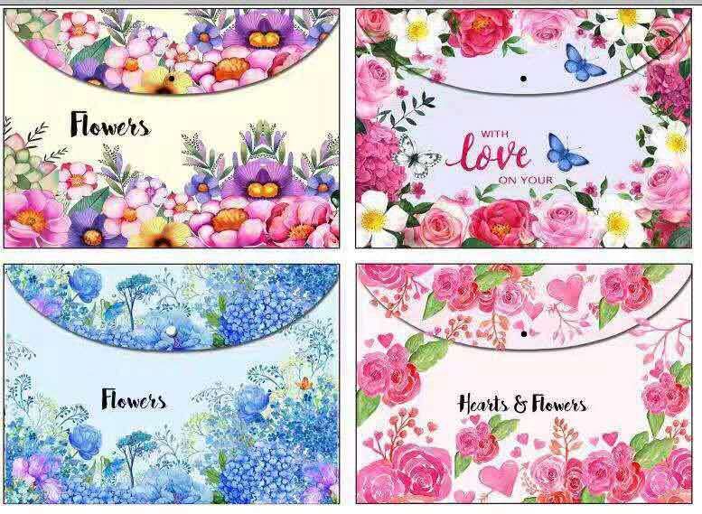 File bags, twist-off bags, information bags, cartoon bags