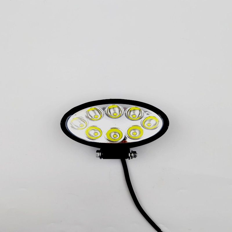 Jeep Front Lighting 2020 Automotive LED lighting Headlamp headlamp fog lamp 8 lamp oval reflective cup working lamp thumbnail