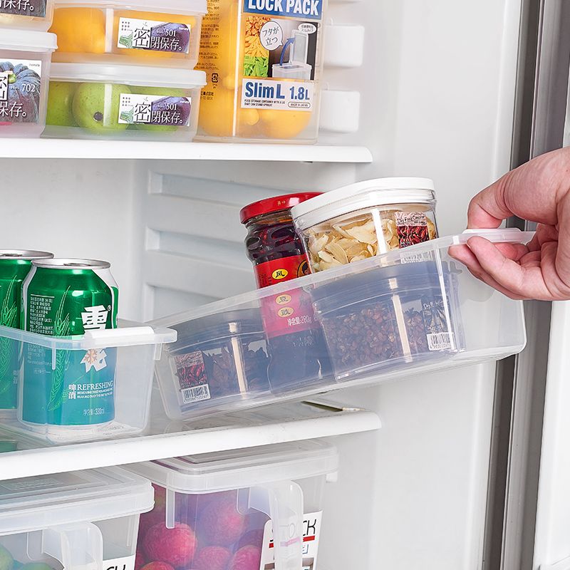 INOMATA日本冰箱收纳盒置物盒收纳筐